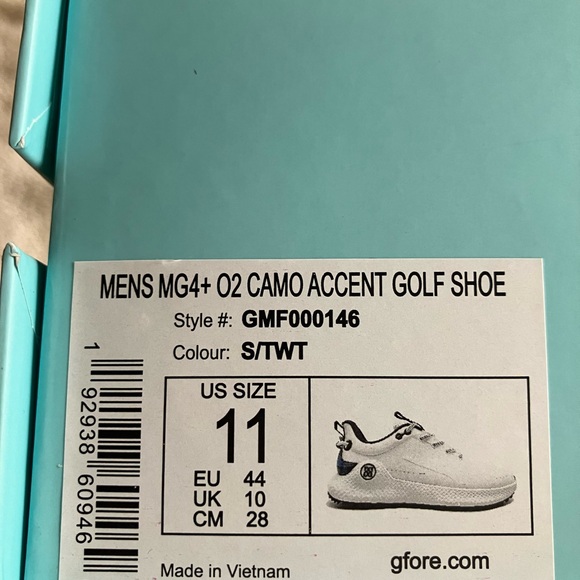 MEN'S MG4+ O2 CAMO ACCENT GOLF SHOE GFORE - Picture 11 of 11